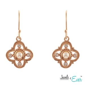 925 Silver Genuine Freshwater Pearl Earrings